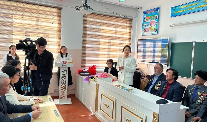 Шымкентте Гүлісхан Нахбаева атындағы шахмат кабинеті ашылды