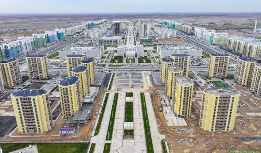 ТҮРКІСТАН ҚАЛАСЫНДА БИЫЛ 3000-НАН АСА ПӘТЕРДІ ПАЙДАЛАНУҒА БЕРУ ЖОСПАРЛАНҒАН