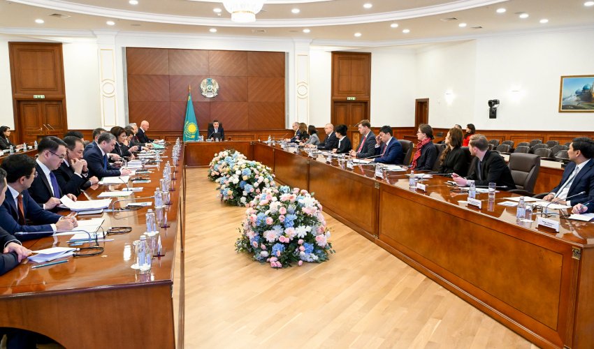 Олжас Бектенов провел заседание Совета по улучшению инвестклимата