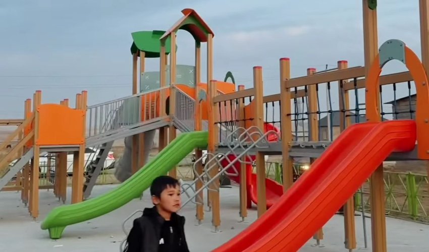 ТҰРАН АУДАНЫНДА БАЛАЛАР МЕН СПОРТ АЛАҢШАЛАРЫНЫҢ ҚҰРЫЛЫСЫ ЖҮЙЕЛІ ТҮРДЕ ЖАЛҒАСУДА