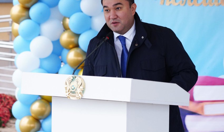 ТҮРКІСТАН ОБЛЫСЫНДА «КЕЛЕШЕК МЕКТЕПТЕРІ» ЖОБАСЫ АЯСЫНДА ТАҒЫ БІР МЕКТЕП ПАЙДАЛАНУҒА БЕРІЛДІ