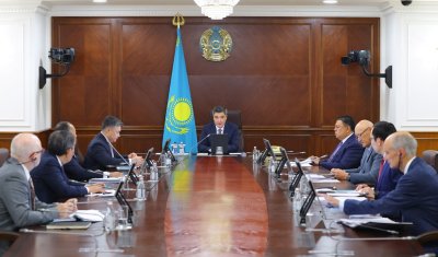 Үкіметте Алатау қаласы кеңесінің отырысы өтті