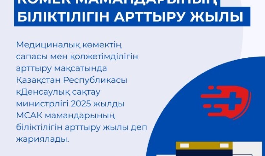 МСАК-ТЫҢ 550-ДЕН АСТАМ МАМАНЫ БІЛІКТІЛІГІН АРТТЫРУ ЖЫЛЫ ШЕҢБЕРІНДЕ ОҚУҒА КІРІСТІ