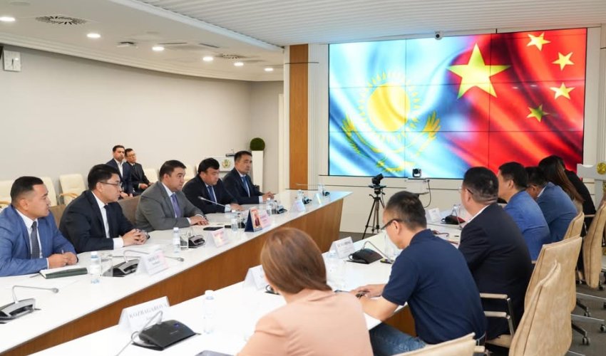 ТҮРКІСТАН  ШЕТЕЛДІК ИНВЕСТОРЛАРМЕН ТУРИЗМ ЖӘНЕ ТЕРЕҢ ӨҢДЕУ САЛАЛАРЫ БОЙЫНША КЕЛІССӨЗДЕР ЖҮРГІЗІЛДІ