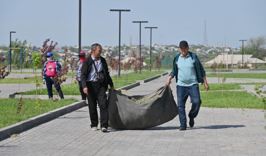 “Жасыл аймақ” апталығы Алатауда жалғасты