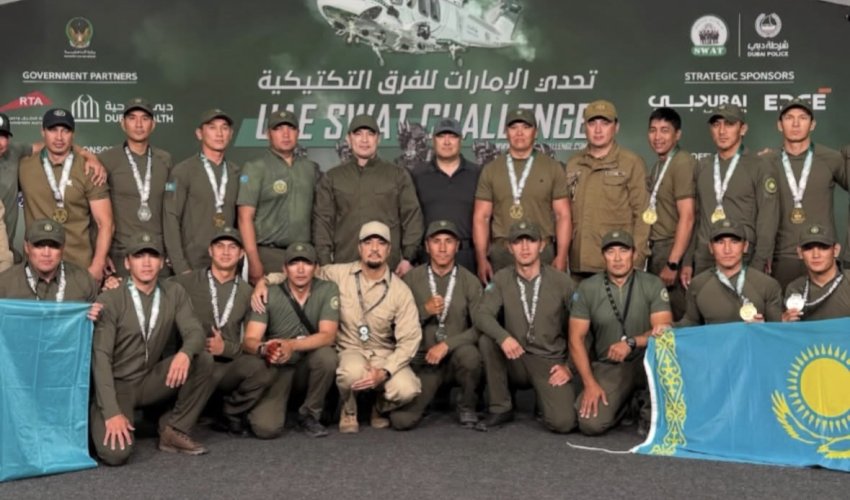 Қазақстандық арнайы жасақ UAE SWAT Challenge турнирінде көш бастады