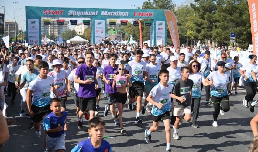 Определены победители массового забега «Shymkent Marathon – 2025»