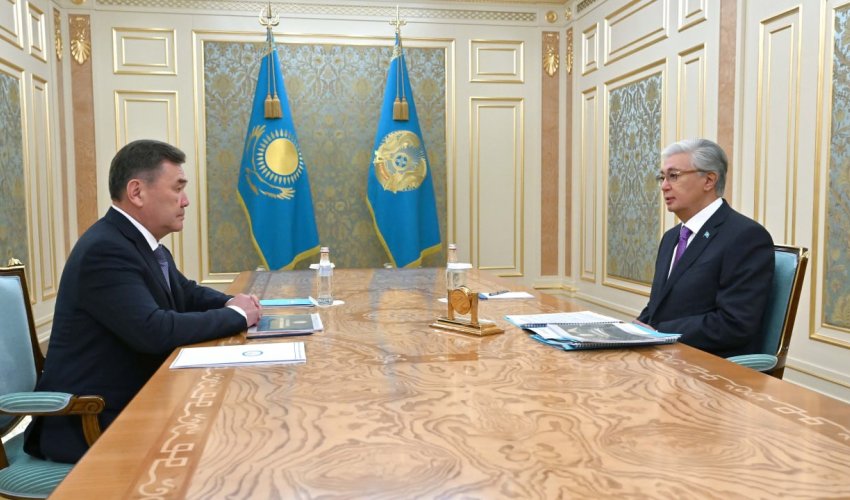 Мемлекет басшысы Қызылорда облысының әкімін қабылдады