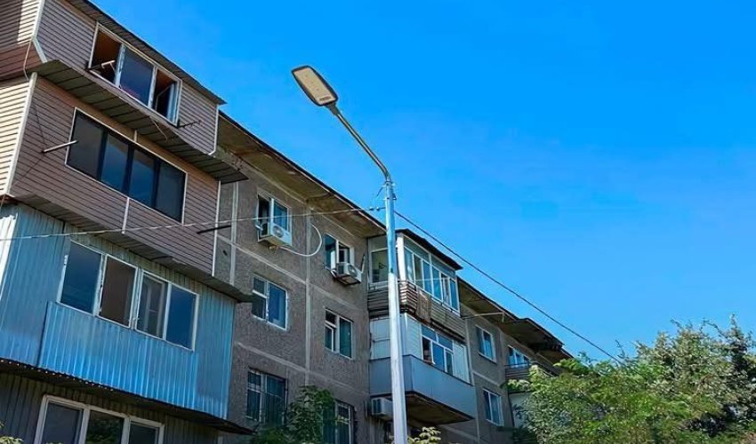 В ТУРАНСКОМ РАЙОНЕ УСТАНОВЛЕНО 238 НОВЫХ СВЕТИЛЬНИКОВ