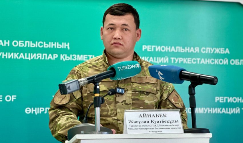 ТҮРКІСТАН ОБЛЫСЫНДА ЖАЗ МЕЗГІЛІНДЕ ӨРТТІҢ АЛДЫН АЛУ ЖҰМЫСТАРЫ ЖҮРІП ЖАТЫР